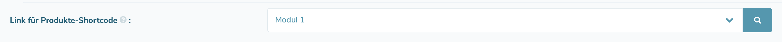 Link für Produkt Shortcode